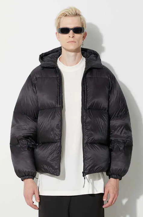 Pernata jakna ROA za muškarce, boja: crna, za zimu