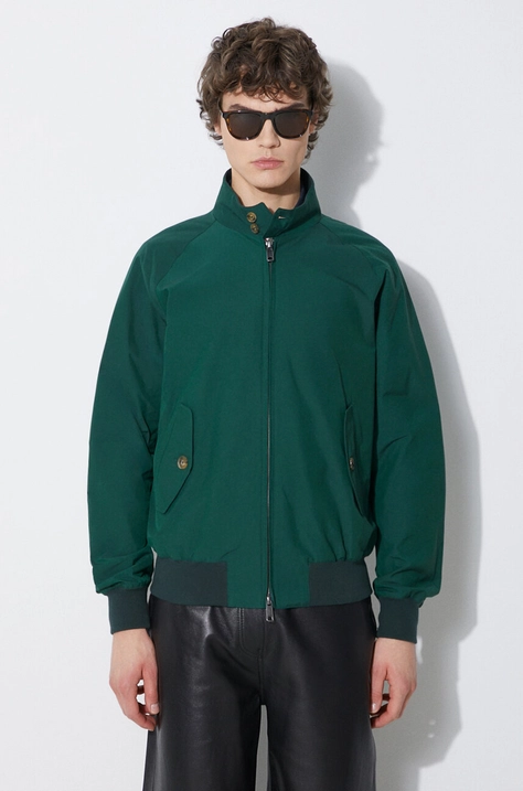 Baracuta geaca bomber G9 Cloth barbati, culoarea verde, de tranzitie, BRCPS0001