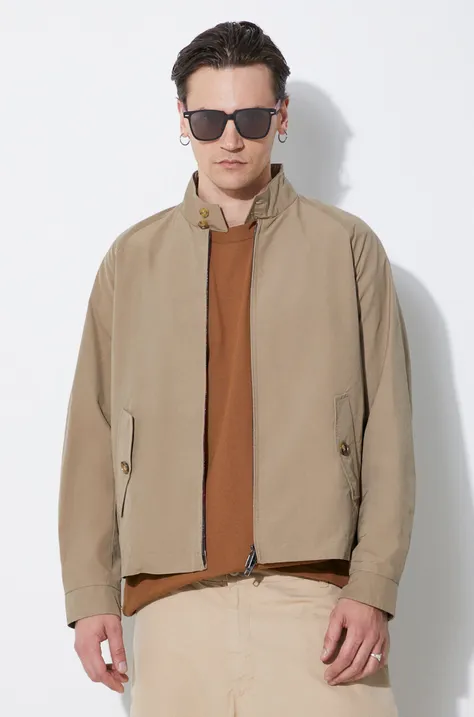 Куртка-бомбер Baracuta G4 Cloth чоловічий колір бежевий перехідна BRCPS1006