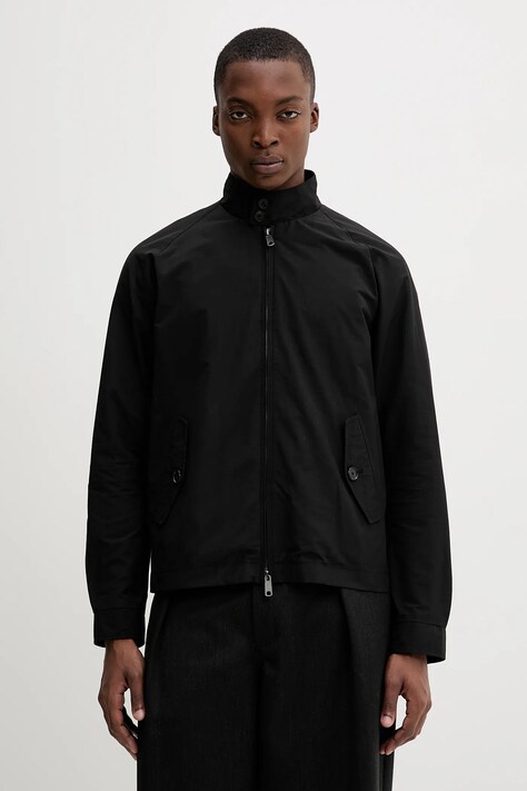 Bomber bunda Baracuta G4 Cloth černá barva, přechodná, BRCPS1006