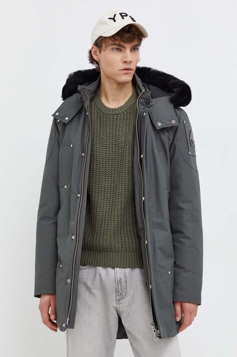 MOOSE KNUCKLES pehelydzseki zöld, férfi, téli