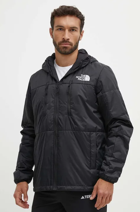 The North Face jacket Himalayan Light Synthetic men's black color NF0A7WZXJK31