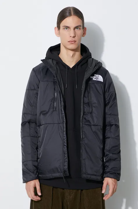 The North Face jacket Himalayan Light Synthetic men's black color NF0A7WZXJK31