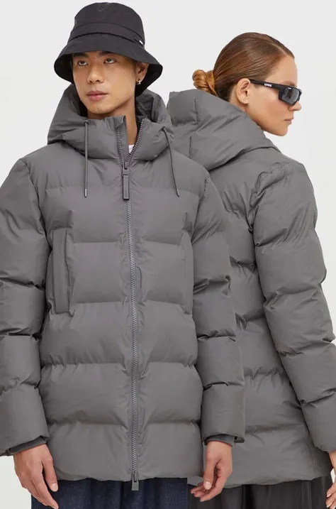 Куртка Rains 15190 Jackets цвет серый зимняя