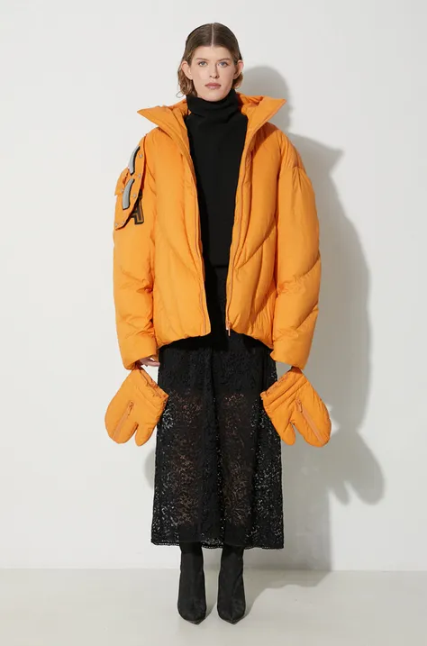 Pernata jakna A.A. Spectrum Goldan Jacket boja: narančasta, za zimu, oversize, 82231205A SOFT SUN