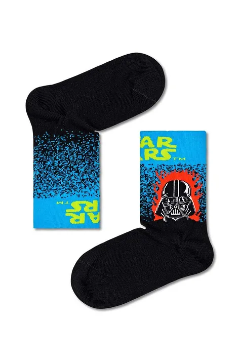 Happy Socks skarpetki dziecięce Star Wars™ Darth Vader Sock kolor turkusowy