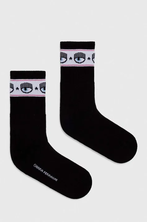 Κάλτσες Chiara Ferragni χρώμα: μαύρο