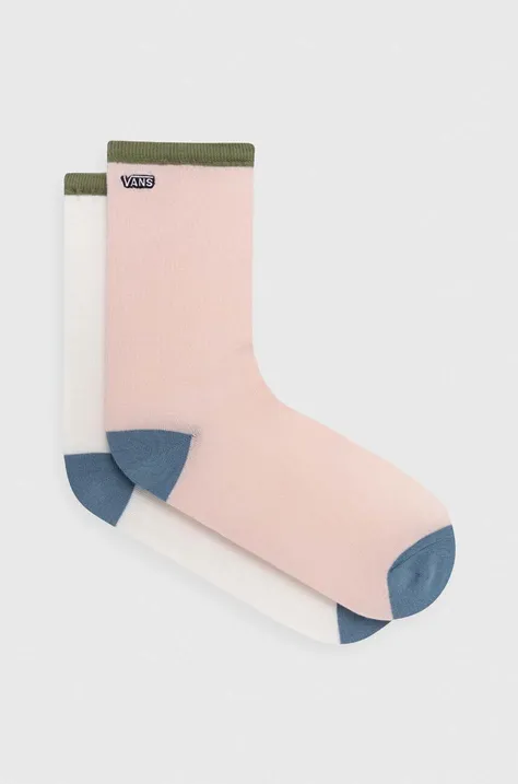 Κάλτσες Vans χρώμα: ροζ