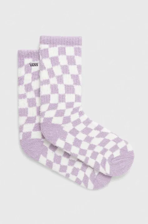 Κάλτσες Vans χρώμα: μοβ