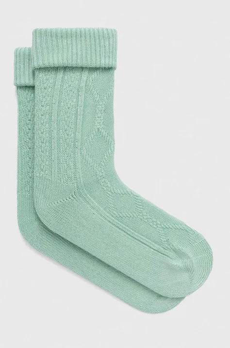 Ponožky United Colors of Benetton dámske, zelená farba