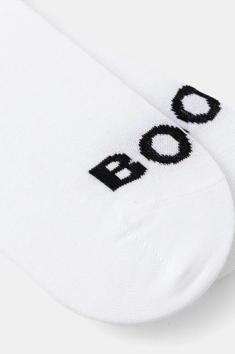 BOSS шкарпетки жіночі 3P AS Logo CC W 3-pack — AW23-LGD0B2, білий — фото 2
