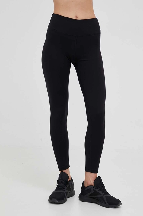 Dkny legging fekete, női, nyomott mintás