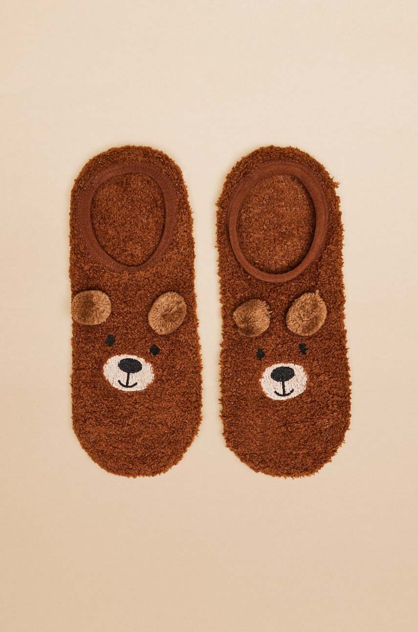women'secret skarpetki damskie kolor brązowy 3616892