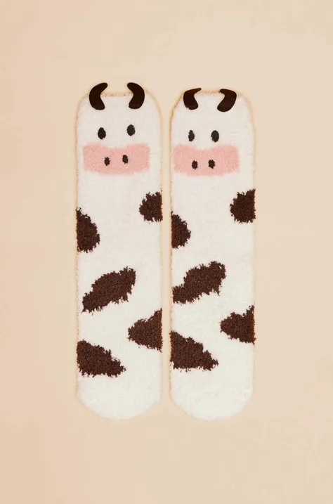 Κάλτσες women'secret χρώμα: άσπρο, 3616895