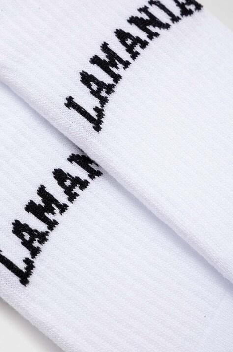 Шкарпетки La Mania — AW23-LGD0IN, білий — фото 2