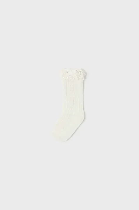 Ponožky pre bábätká Mayoral béžová farba