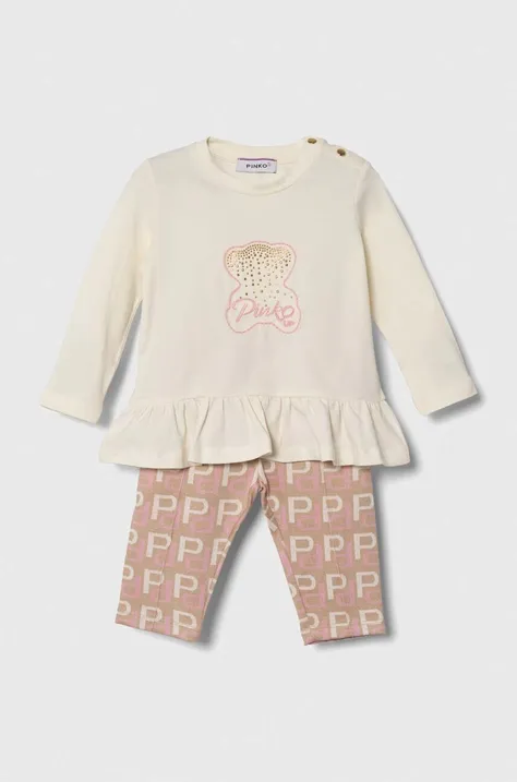 Комплект для немовлят Pinko Up колір бежевий