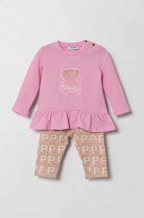 Pinko Up compleu bebe culoarea roz