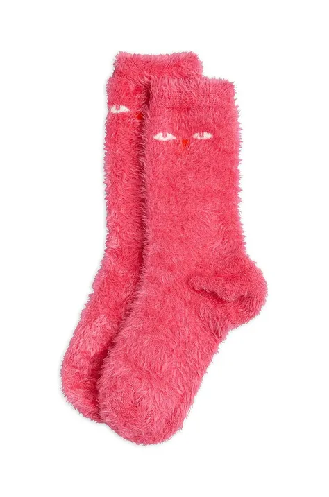 Παιδικές κάλτσες Mini Rodini χρώμα: ροζ