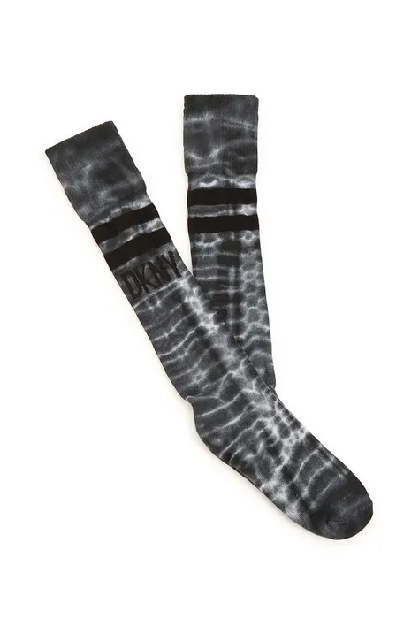 Otroške nogavice Dkny črna barva