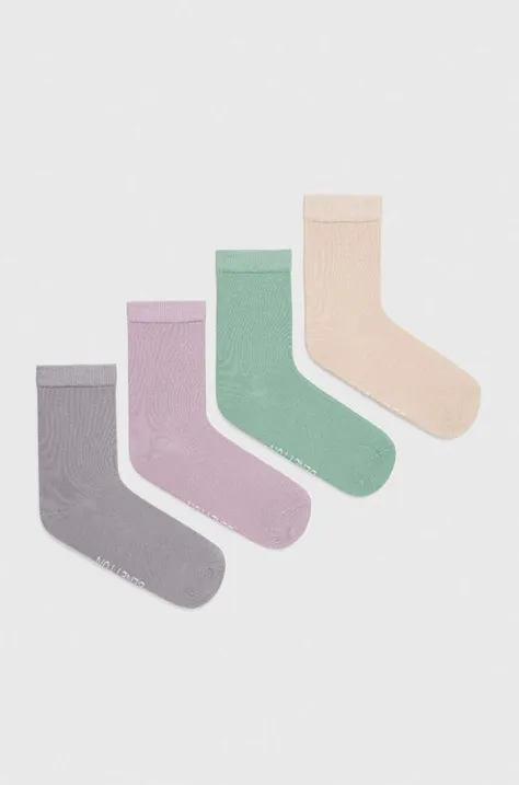 Κάλτσες United Colors of Benetton 4-pack χρώμα: γκρι
