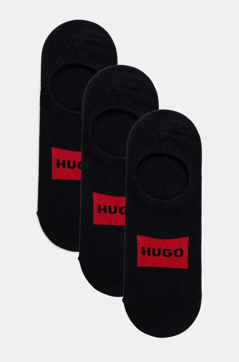 HUGO sosete 3-pack barbati, culoarea albastru marin