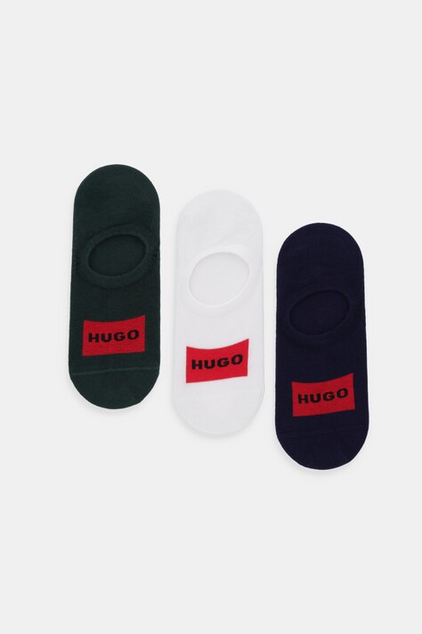 HUGO skarpetki 3-pack kolor zielony 50496082
