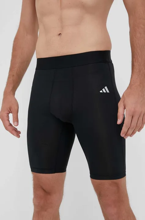 Kratke hlače za trening adidas Performance Techfit boja: crna