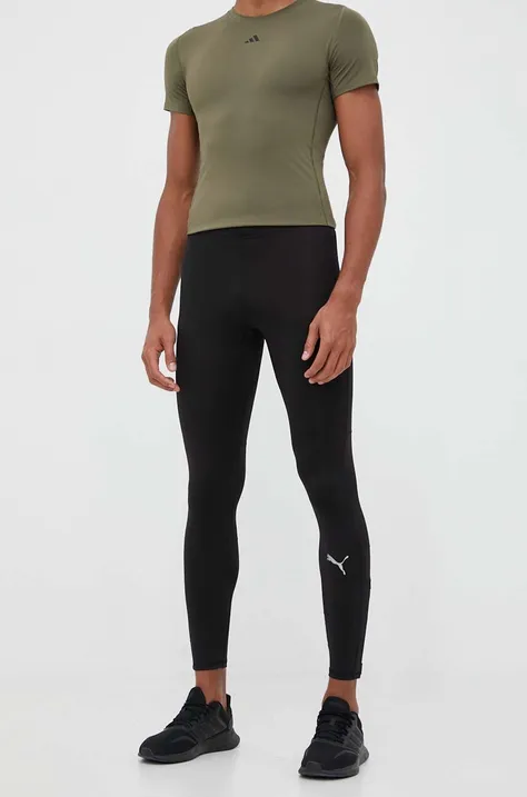 Puma legginsy do biegania Run Favorite kolor czarny gładkie
