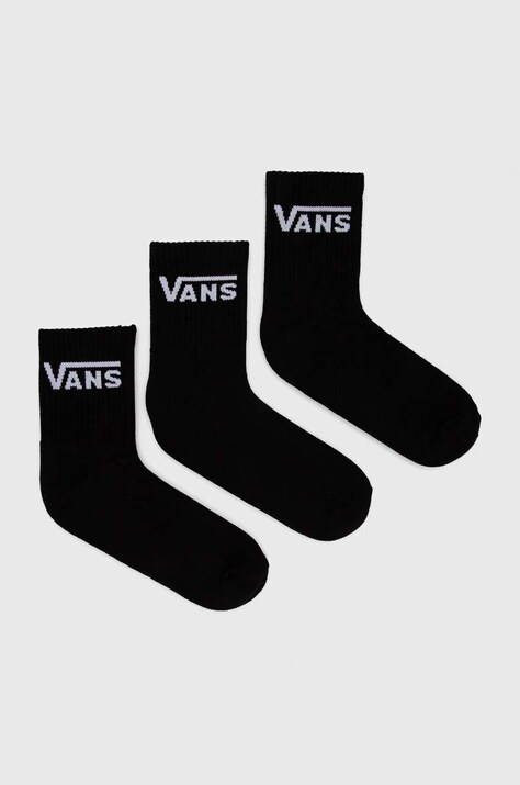 Vans sosete 3-pack barbati, culoarea negru