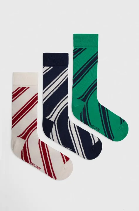 Κάλτσες United Colors of Benetton 3-pack