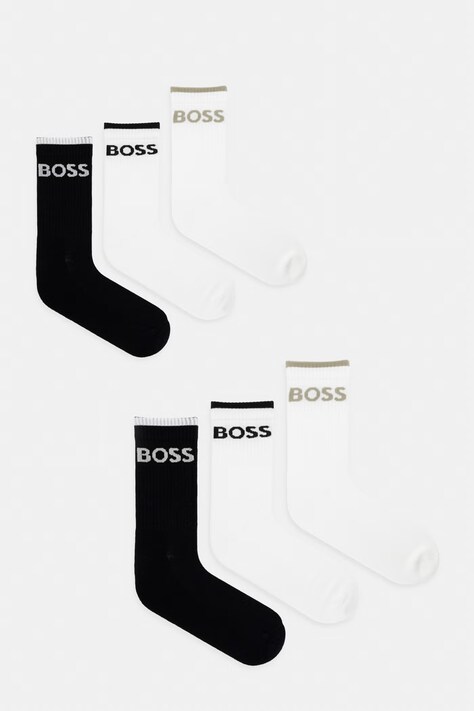 BOSS skarpety męskie 6P QS Stripe CC 6-pack multicolor 50510168