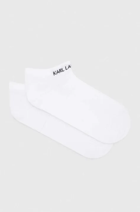 Κάλτσες Karl Lagerfeld χρώμα: άσπρο