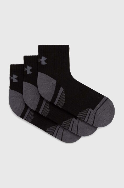 Under Armour sosete 3-pack barbati, culoarea negru