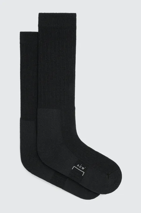 Čarape A-COLD-WALL* LONG ARMY SOCK za muškarce, boja: crna ACWMSK036