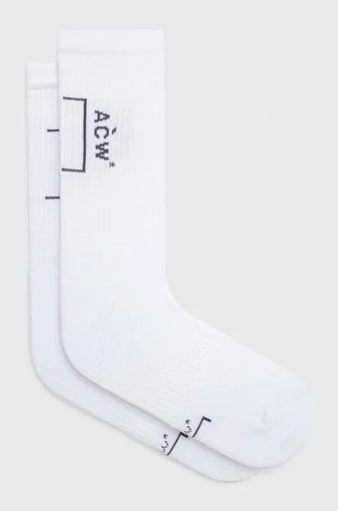 Κάλτσες A-COLD-WALL* χρώμα: άσπρο