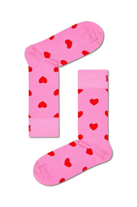 Happy Socks Skarpetki Heart Sock kolor różowy