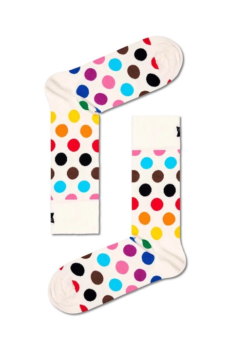 Nogavice Happy Socks Pride Dots Sock bela barva