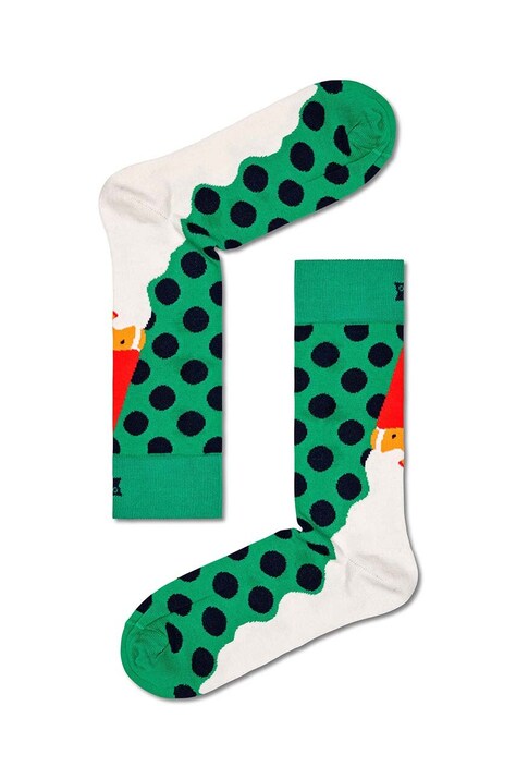 Čarape Happy Socks Christmas boja: zelena