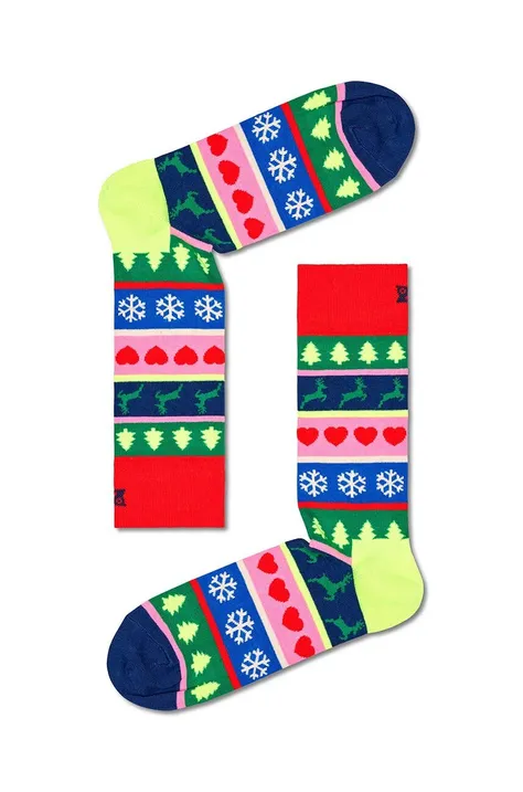 Κάλτσες Happy Socks Christmas Stripe Sock