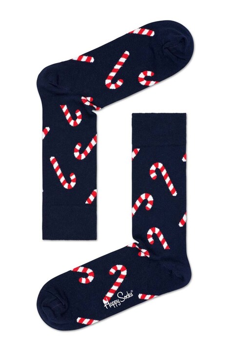 Happy Socks Skarpetki Candy Cane Sock kolor granatowy