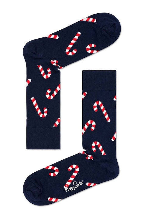 Happy Socks Skarpetki Candy Cane Sock kolor granatowy