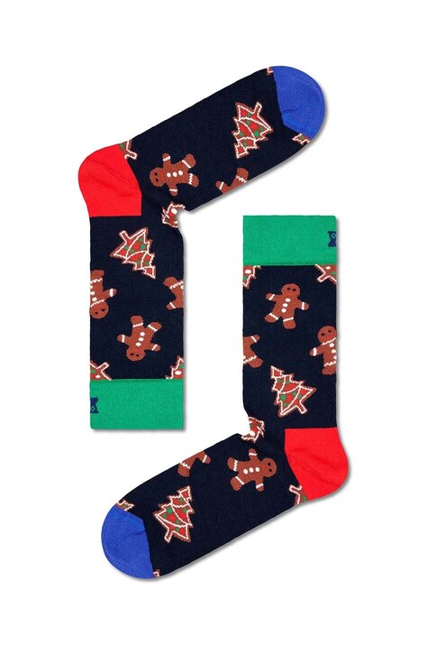 Happy Socks sosete Christmas culoarea albastru marin