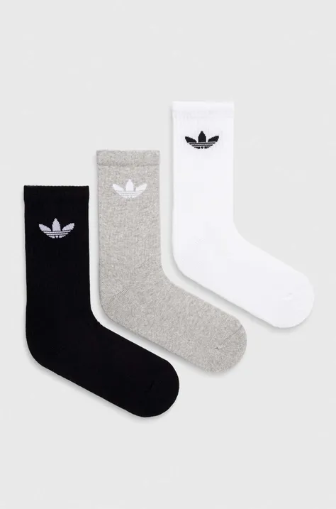 Ponožky adidas Originals 6-pack bílá barva, IJ5620