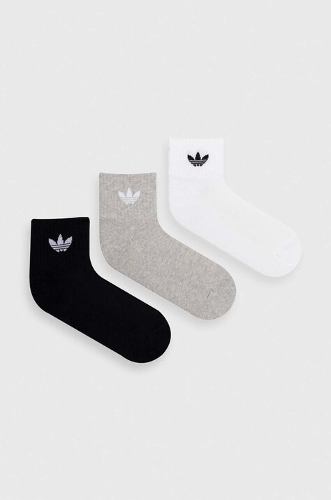 adidas Originals șosete 6-pack culoarea alb IJ5628