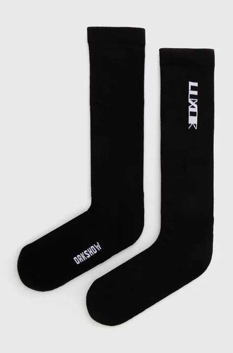 Čarape Rick Owens boja: crna