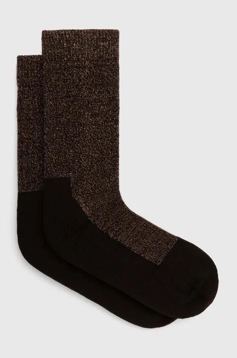 Čarape s dodatkom vune Red Wing Socks boja: smeđa, 97640.06090