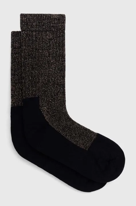 Red Wing wool blend socks black color 97641.09120