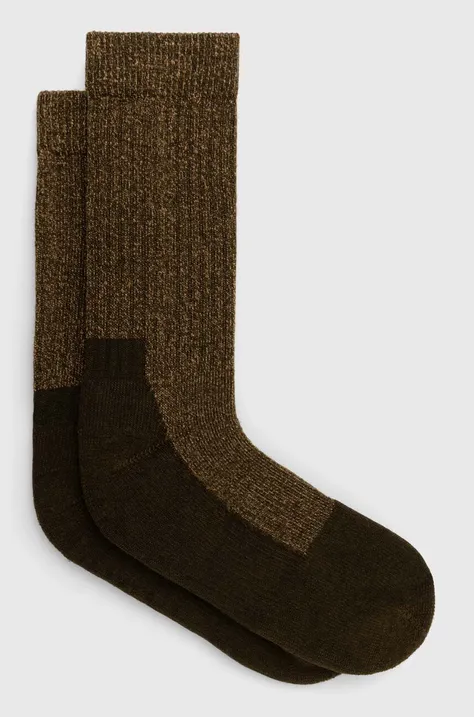 Ponožky s prímesou vlny Red Wing Socks zelená farba, 97643.09120