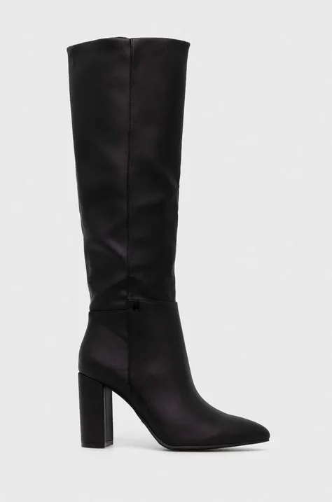 Elegantni škornji Mexx Krystal ženski, črna barva, MXQL012001W